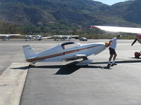 N335KC @ SZP - 1987 Cottle Rand Robinson KR-1 1/2, Volkswagon conversion, spotting the aircraft - by Doug Robertson