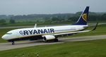 EI-ENY @ EGPH - Ryanair B737-8AS taxiing to runway 06 - by Mike stanners