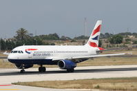 G-EUUW @ LMML - A320 G-EUUW British Airways - by Raymond Zammit