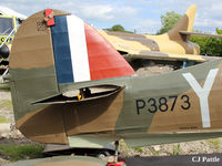 BAPC265 @ EGYK - Close up see-through view on external display at the Yorkshire Aviation Museum, Elvington. - by Clive Pattle