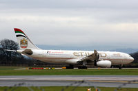 A6-EYD @ EGCC - Waiting for take-off from Manchester EGCC - by Clive Pattle