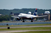 N738US @ KDCA - Landing approach National - by Ronald Barker