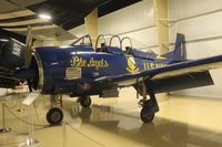 N100JE @ AZO - T-28 at Air Zoo - by Florida Metal