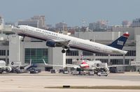 N189UW @ MIA - US Airways A321 - by Florida Metal