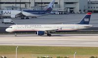N198UW @ MIA - US Airways A321 - by Florida Metal