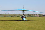 G-BZXM @ X5FB - Mainair Blade 912 at Fishburn Airfield, May 23rd 2015. - by Malcolm Clarke