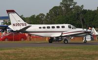 N207SS @ LAL - Cessna 441 - by Florida Metal