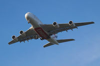 A6-EOI - On final approach to London Gatwick Airport - taken over Gatwick House, Peeks Brook Lane, Horley/Crawley, UK - by Neil Henry