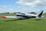 N84VK @ EGBR - Piper PA-24-250 Comanche at The Real Aeroplane Club's Radial Engine Aircraft Fly-In, Breighton Airfield, June 7th 2015. - by Malcolm Clarke