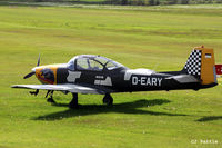 D-EARY @ EGCB - Parked up at Barton, Manchester City Airport, EGCB - by Clive Pattle