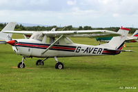 G-AVER @ EGCB - Parked at Barton, the Manchester City Airport, EGCB - by Clive Pattle