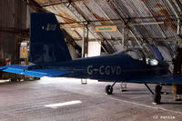 G-CGVD @ EGCB - Tucked away in a hangar at Barton airfield, Manchester - EGCB - by Clive Pattle