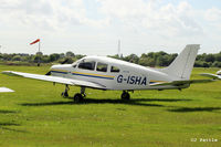 G-ISHA @ EGCB - Parked up at Barton Airfield, Manchester - EGCB - by Clive Pattle