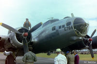 G-BEDF @ EGHF - Scanned from a old negative. I took this photo at the 1979 HMS Daedaulus airshow (RNAS Lee-On-Solent - EGHF) in the old 'Sally B'colour scheme. I was airside as aircrew (see the crowdline in the rear). Apols for the bodies. - by Clive Pattle