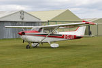 G-CLUX @ X5FB - Reims F172N Skyhawk at the opening of Fishburn Airfield's new clubhouse, May 17th 2015. - by Malcolm Clarke