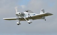 G-MAXV @ EGFH - Team Raven aircraft returning from the team's display on the second day of the Weston-super-Mare air show. - by Roger Winser