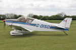 G-DISO @ X5FB - SAN Jodel D-150 Mascaret at the opening of Fishburn Airfield's new clubhouse, May 17th 2015. - by Malcolm Clarke