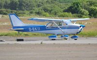 G-BKII @ EGFH - Visiting Reims/Cessna Skyhawk II. - by Roger Winser