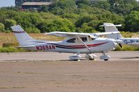 N369AN @ EGFH - Visiting Cessna Skylane. - by Roger Winser