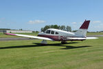 G-CDON @ EGBR - Piper PA-28-161 Warrior II at The Real Aeroplane Company's Radial Engine Aircraft Fly-In, Breighton Airfield, June 7th 2015. - by Malcolm Clarke