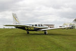 G-GOBD @ X5FB - Piper PA-32R-301 Saratoga II HP at the opening of Fishburn Airfield's new clubhouse, May 16th 2015. - by Malcolm Clarke