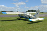 G-ATDO @ EGBR - Bolkow BO-208C Junior at The Real Aeroplane Club's Radial Engine Aircraft Fly-In, Breighton Airfield, June 7th 2015. - by Malcolm Clarke