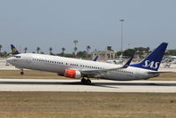 LN-RGA @ LMML - B737-800 LN-RGA SAS - by Raymond Zammit