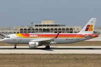 EC-LUL @ LMML - A320 EC-LUL Iberia - by Raymond Zammit
