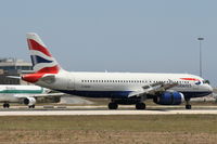 G-MEDK @ LMML - A320 G-MEDK British Airways - by Raymond Zammit
