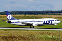 SP-LLB @ LOWW - Boeing 737-45D [27156] (LOT Polish Airlines) Vienna-Schwechat~OE 13/07/2009 - by Ray Barber