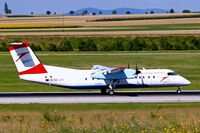 OE-LTI @ LOWW - De Havilland Canada DHC-8Q-314B Dash 8 [466] (Austrian Airlines) Vienna-Schwechat~OE 13/07/2009 - by Ray Barber