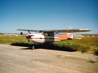 CF-KES - CF-KES Parked at an airfield back on the 1970's. My dad was the owner of this plane from the late 60's to mid 70's - by Brad Greenslade