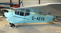 G-AEVS @ EGBR - Hangared at The Real Aeroplane Company Ltd, Breighton Airfield, Yorkshire, U.K.  - EGBR - by Clive Pattle