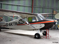 G-AKTR @ EGBR - Hangared at The Real Aeroplane Company Ltd, Breighton Airfield, Yorkshire, U.K.  - EGBR - by Clive Pattle
