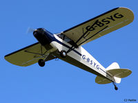 G-BSYG @ EGBR - In action at The Real Aeroplane Company Ltd Radial Fly-In, Breighton Airfield, Yorkshire, U.K.  - EGBR - by Clive Pattle