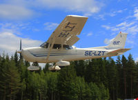 SE-LZT @ ESVH - Arrives at the fly-in. - by Krister Karlsmoen