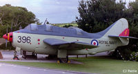XG831 @ EGDR - On display at the long-gone Cornwall Aero Park Museum/Flambards Village Holiday Park at Helston, Cornwall, in July 1997. This aircraft previously with the School of Flight Deck Operations at nearby RNAS Culdrose. EGDR used for search purposes only. - by Clive Pattle