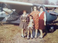 N4682H - Fred Petro, Jr. owner and pilot.  This is a picture of his family taken in the late 1960's. - by Fred Petro, Jr.
