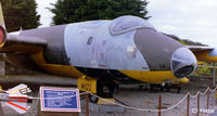 WK122 @ EGDR - On display at the Cornwall Aero Park Museum/Flambards Village Holiday park, Helston, Cornwall. This former RAF B.2 was scrapped circa 2000 with the nose section being saved. EGDR used for search purposes only. - by Clive Pattle