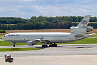 N273WA @ LOWW - McDonnell-Douglas MD-11 [48519] (World Airways) Vienna-Schwechat~OE 13/07/2009 - by Ray Barber
