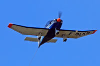 F-GLKB @ LFMX - Robin, coded B, returning to the field after tugging a glider downwind.