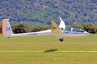 F-CJCA @ LFMX - DG-1000S, coded CA, seen departing on aerotow.