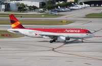 N446AV @ FLL - Avianca - by Florida Metal