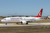 TC-JFJ @ LMML - B737-800 TC-JFJ Turkish Airlines - by Raymond Zammit