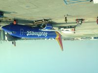 N7817J @ KMDW - N7817J in new Southwest Airlines Heart livery. Gate B7, Chicago-Midway, KMDW 6-30-15 - by Joshua Clark