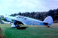 G-AOGE @ EGTH - Percival P.34 Proctor IIIA [H.210] Old Warden~G 09/07/1978. From a slide. - by Ray Barber