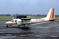 G-FANS @ EGBJ - Britten-Norman BN-2A-27 Islander [0251] Staverton~G 22/02/1978. From a slide. - by Ray Barber