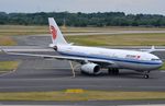 B-6505 @ EDDL - Air China A332 vacating the runway in DUS - by FerryPNL