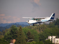 N5344K @ RNT - Boeing Flying Club Cessna 17P approaching RNT. - by Eric Olsen