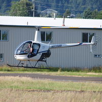 N8356R @ S50 - Pilots first solo flight in a helicopter. - by Eric Olsen
